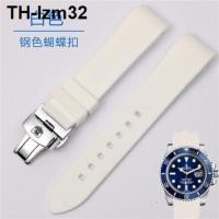 ราคา สายนาฬิกา TAG Heuer เหมาะสำหรับสายนาฬิกา ซิลิโคน Monaco ชุดดำน้ำ กำไลข้อมือยางโค้งสำหรับผู้ชาย (20852722242)