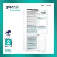 ราคา Gorenje ตู้เย็น 2 ประตู แบบติดตั้งฝัง ขนาด 9.5 คิว รุ่น NRKI2181A1