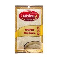 ราคา งาขาว ครัวไทย 100 กรัม White Sesame Krua Thai 100 g (21064487817)