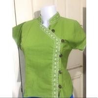 ราคา เสื้อคอจีนป้ายหน้า เสื้อผ้าฝ้ายพื้นเมือง ผ้าพื้นเมือง งานปักมือ จากเชียงใหม่ (20883956514)