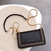 ราคา พร้อมส่ง กระเป๋าสะพาย CK หนังทั้งใบหน้าโซ่ อะไหล่ทอง พร้อมส่ง รับประกันสินค้า (12406257988)