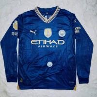 ราคา เสื้อบอล แมนซิตี้แขนยาว 2023 2024 ชุดฟุตบอลทีม Man City ใหม่ล่าสุด ครบชุด (20490902642)