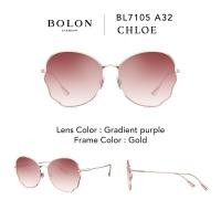 ราคา Bolon แว่นกันแดด CHLOE BL7105 แว่นของญาญ่า กรอบ Rimless ทรง Butterfly FW19 (11216516245)