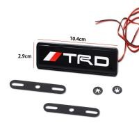 ราคา HYS Kth0868พร้อมไฟ LED รถกระจังหน้าสติ๊กเกอร์ตราสัญลักษณ์สำหรับ Toyota Camry Altis Vigo Fortuner CHR Vios Yaris Ativ Hilux REVO Avanza Sienta Hiace Commuter Innova Fortuner (16870267039)