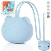 ราคา Orzbow เคสซิลิโคนจุกยางอารมณ์ดีรูปแพนด้าน่ารักที่จับจุกนมกล่องเก็บของ (19305164422)