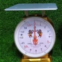 ราคา ตราชั่งโครงเหล็ก ตราสิงห์คู่ รุ่น 15 กิโลจานแบน และจานแบน (21011299103)