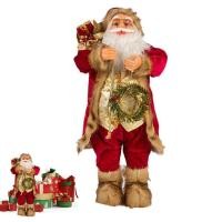 ราคา Christmas Standing Santa Holiday Decor Santa Claus Christmas Figurine Santa Doll Vintage Cute Christmas Standing Santa Claus Figure Holiday Decor For Christmas Birthday smart (20790662434)