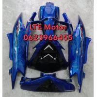ราคา ชุดสี เฟรม ยามาฮ่า mio 115i มีโอ 2 ตา yamaha MIo 115i รุ่นปี 2009 2011 ครบชุด 5 ชิ้น สีน้ำเงินแก้ว งาน abs100 ระบบสี 2 K (4626926572)