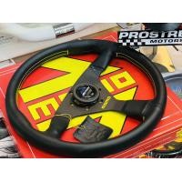 ราคา พวงมาลัย Momo Spoon Sport ด้ายเหลือง ปั้มครบ ทุกจุด งานเทียบ งานดีที่สุดปั้มก้าน หน้า หลัง พร้อมป้าย กล่อง เอกสาร ครบ (20279587346)