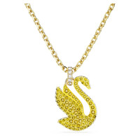 ราคา Swarovski Swarovski ลายเซ็นหงส์เหลืองสร้อยคอจี้เพชร S925 สร้อยคอแฟชั่นสตรีเงินสเตอร์ลิงของขวัญวันวาเลนไทน์วันเกิด (19459882650)