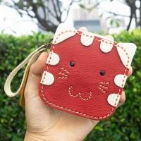 ราคา กระเป๋าสตางค์รูปแมวน่ารัก กระเป๋าตังค์หนังวัวแท้ใบสั้น สำหรับใส่เหรียญเก็บเงิน แบงค์ บัตร ใช้ได้ทั้งผู้หญิงผู้ชาย ตัดเย็บอย่างดี (16248257219)