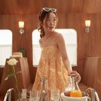 ราคา lookbooklookbook bonnie dress honey comb ชุดเดรสสั้น สายเดี่ยว สีเหลือง (16014347707)