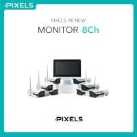 ราคา ฟรี ฮาร์ดดิสก์ HDD 2 TB ALL NEW X SERIES MONITOR 8 CH กล้องวงจรปิดไร้สาย PIXELS รุ่นมอนิเตอร์ มาพร้อมจอ LED 12 5 และชุดกล้อง 8 ตัว ดูออนไลน์มือถือได้ 20 เครื่อง (10379333507)