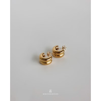 ราคา Bright and Shine TAMMY CURVE EARRINGS 1 5 cm (21110435538)
