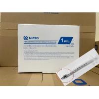 ราคา ์Nipro Syringe 1 ml ยกกล่อง 100 ชิ้น รุ่นมีจุก (20686337929)