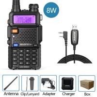 ราคา วิทยุสื่อสาร UV Baofeng 5R 5W 8W Dual Band HAM สองทางวิทยุ VHF UHF UHF FM มือถือล่าสัตว์16กม (21171222610)