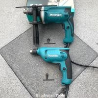 ราคา Makita สว่าน สว่านไฟฟ้า สว่านกระแทก ขนาด 5 หุน HP1630 ขนาดเจาะ 16mm กำลัง 710W Makita สว่านไฟฟ้า สว่าน 3 หุน 6412 ขนาดเจาะ 10mm กำลัง 450W (13620038691)