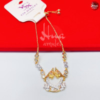 ราคา A21 สร้อยข้อมือพญานาค นาคเกี้ยว พญานาค สร้อยข้อมือ ฟรีไซส์ สายรูดปรับได้ สร้อยข้อมือผู้หญิง สร้อยข้อมือพญานาค (12240078387)