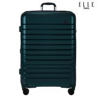 ราคา ELLE Travel Uniform Collection กระเป๋าเดินทางขนาดใหญ่ 28นิ้ว 100 โพลีคาร์บอเนต PC คันชักอะลูมิเนียม ล้อหมุน 360องศา ระบบซิปคู่ความปลอดภัยสูงและซิปขยาย (3343520098)