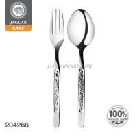 ราคา JAGUAR ช้อนส้อม สแตนเลส ตรา จากัวร์ หนา 1 5 mm ลายเอมิลี่ ช้อน ส้อม ช้อนส้อมทานข้าว Food Grade แพ็ค 12 คู่ 2แพ็ึค (9587946281)