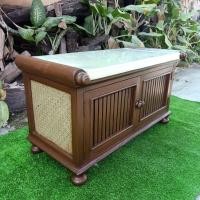 ราคา ตู้รองเท้า ตู้เก็บรองเท้า ขนาดหน้ากว้าง 90 x ลึก 40 x สูง 50 ซม ทำจากไม้ สีน้ำตาลโอ๊ค พร้อมเบาะหนัง สวยงาม แข็งแรง ทนทาน (17543457278)