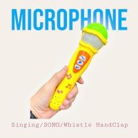 ราคา Microphone ไมโครโฟนเด็ก ไมค์ลอยเด็ก ไมโครโฟนของเล่น มีเพลง มีเสียงตบมือ VR 162 1 (18839670745)