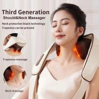 ราคา หมอนนวนคอไฟฟ้า neck massage pillow เครื่องนวดคอ ที่นวดคอ หมอนแก้ปวดคอ เครื่องนวดไฟฟ้า หมอน หนุน สุขภาพ หมอนนวดคอ (20878750001)