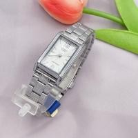 ราคา Panda watch65 นาฬิกาข้อมือผู้หญิง คาสิโอ รุ่น LTP 1165A 4CDF สายสแตนเลส ทรงสี่เหลี่ยมผืนผ้า หน้าปัด 22 มม มี 13 สี แถมถ่านฟรี (16499669107)