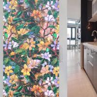 ราคา ฟิล์มฝ้าติดกระจก อุปกรณ์ตกแต่งผนัง ฟิล์มสติ๊กเกอร์ ฟิล์มฝ้าแบบมีลาย สติ๊กเกอร์ติดกระจก ฟิล์มฝ้ามีลวดลาย PVC (20165761231)