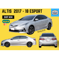 ราคา สเกิร์ตรถ Toyota Altis ESport ปี 2017 2018 (18633217629)