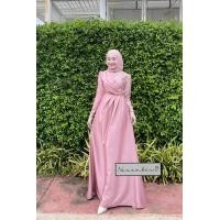 ราคา ชุดเดรสยาว รุ่นไดอาน่าแต่งกริตเตอร์ เดรสออกงาน เดรสมุสลิม ชุดนิกะห์ เดรสเพื่อนเจ้าสาว ชุดใส่รายอ (20423704704)