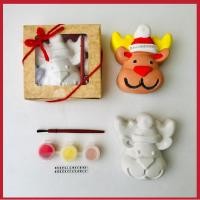 ราคา DIY Christmas Mini Painting Kit Stocking fillers Christmas craft Kids DIY Kids Crafts Kids arts and crafts Kids craft Kit DIY kit kids Crafts for Kids Christmas kids gift Artmonkii (20552307349)