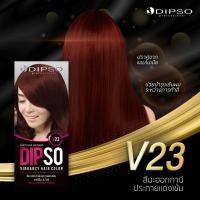 ราคา Dipso สีย้อมผม ดิฟโซ่ ไวแบรนซี่ แฮร์ คัลเลอร์ สีย้อมผม ปกปิดผมขาวได้แนบสนิท ยาย้อมผม V01 VB30 (7857059614)