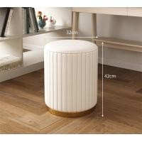 ราคา Musisen เก้าอี้แต่งหน้า เก้าอี้โซฟา เก้าอี้โต๊ะเครื่องแป้ง หุ้มหนังPU เก้าอี้ประหยัดพื้นที่ (20596909363)