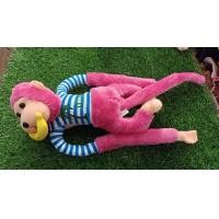 ราคา ลิงใส่เสื้อ ตุ๊กตาลิง ลิงน้อย บีบแล้วมีเสียงร้อง มีหลายสี (20995182824)