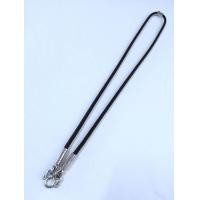 ราคา C07 สร้อยห้อยพระ สร้อยพระเชือกร่มสีดำ สร้อยเชือกร่มปลายหุ้มสแตนเลส หนา 3มิล ยาว 20 นิ้ว ห้อยพระ2องค์ หน้า1 หลัง1 (17243051501)