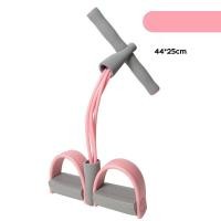 ราคา Ramola ยางยืดออกกำลัง เชือกออกกำลังกาย ยางยืดออกกำลังกาย เชือกดึงออกกำลังกาย แบบมีที่เหยียบและด้ามจับโฟม กล้ามแขน โยคะ Yoga (12923576632)