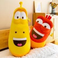 ราคา ของแท้ larva ตุ๊กตาหนอนการ์ตูนตลกๆหมอนกอดหนอนผีเสื้อตลกหนอนเหม็นหนอนผีเสื้อของเล่นขนฟูๆ (15429239976)