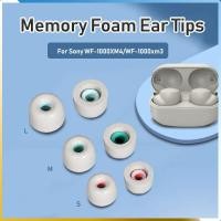 ราคา 3 pair Ear Tips For Sony WF 1000XM3 WF 1000XM4 WF 1000XM5 Soft Silicone Protective Earbuds Anti allergic Ear Plugs Avoid Falling Off Ear Pads Coverสามคู่ สำหรับ Sony WF 1000XM5หูฟังโฟมจำรูป WF 1000XM3