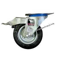 ราคา ล้อยางตราม้า ล้อตราม้า ล้อยาง แป้นหมุน แป้นตาย แป้นหมุนมีเบรค 3 8 นิ้ว (10575610233)