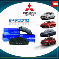 ราคา AKEBONO ผ้าเบรค หน้า หลัง MITSUBISHI MIRAGE ATTRAGE CEDIA LANCER EX TRITON PAJERO SPORT (18315631001)