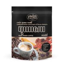 ราคา กาแฟ มาเด้อ ขุนแผน คอฟฟี่ กาแฟเขาสะเด็ด Life Group Chapha Group ชาภา กรุ๊ป กาแฟปรุงสำเร็จชนิดผง ผสมกระชายดำ เก๋ากี้ โสม และเห็ดหลินจือ (19304778557)