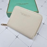 ราคา กระเป๋าสตางค์ใบสั้น ซิปรอบ ขนาดเล็กกะทัดรัด ด้านในสีแดง พร้อมกล่อง (20572270774)