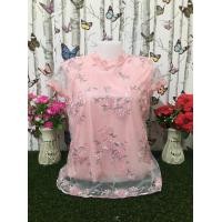 ราคา เสื้อลูกไม้ ผ้าแก้ว เสื้อลูกไม้สาวอวบ เสื้อสาวอวบ เสื้อลูกไม้ออกงาน เสื้อผ้าผู้หญิง อก42นิ้ว เสื้อสีแดง รุ่น801 (16066167505)