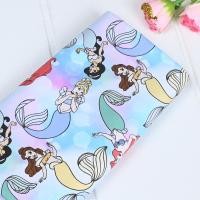 ราคา ผ้าฝ้ายลายเรียบผ้าพิมพ์ลายการ์ตูนสไตล์นอร์ดิกชุดเดรส DIY ทำด้วยมือชุดเด็กเสื้อผ้าเด็กผ้าฝ้ายล้วน (13665022146)