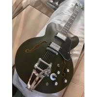 ราคา Gibson ES 335 Hand Made สีเขียวเข้มบอดี้กึ่งกลวงกีต้าร์ไฟฟ้าพร้อม B700 Bigsby เทรโมโลบริดจ์22 Frets ฮาร์ดแวร์ Chrome (17391036368)