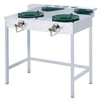 ราคา LUCKY FLAME เตาแก๊สตั้งพื้น 2 หัวแก๊ส SA 820 (20581622923)