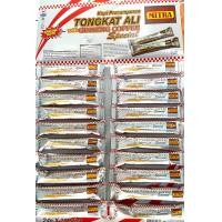 ราคา MITRA Tongkat ali Ginseng กาแฟสมุนไพร ตงกัทอาลี รากปลาไหลเผือก โสม แผง 24g 20 ซอง (18436248333)