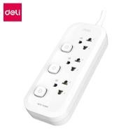 ราคา Deli ปลั๊กไฟ ปลั๊กไฟ 3ตา 3 5ช่อง กำลังสูงสุด 2300W วัสดุทนไฟ750องศา มีมาตรฐาน มอก สายยาว3 5เมตร มีระบบตัดไฟอัตโนมัติ รับประกัน 3 ปี Power socket (21254854642)