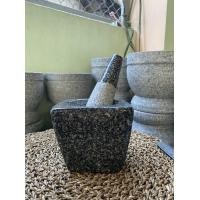 ราคา ครก ครกหิน ครกหินแท้ ครกหินแกรนิต ครกหินทรงสี่เหลี่ยม ขนาด 5นิ้ว พร้อมสาก (5880190059)